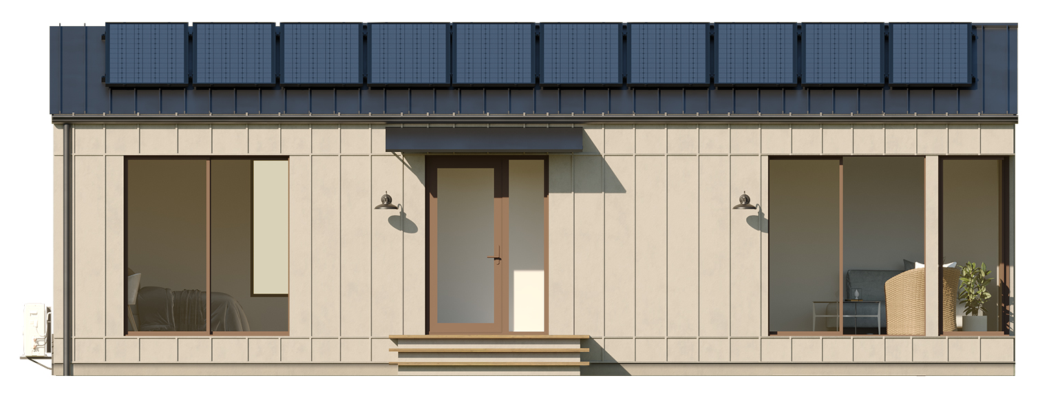 Pitch Roof - Arctic White