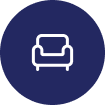 Fully furnished ADU interior design