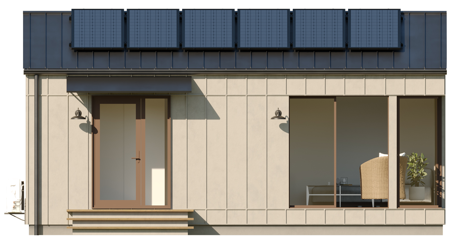 Pitch Roof - Arctic White